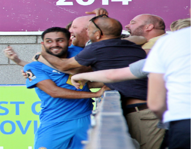 232 Paul Celebrates With Shamsi