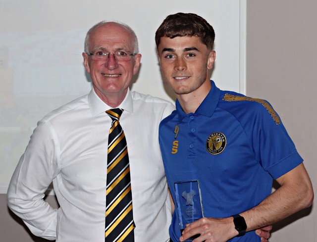 Top Goal Scorer Dan turner with Jim Scott 1