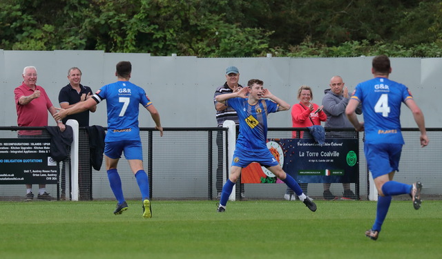 Cally Coalville goal