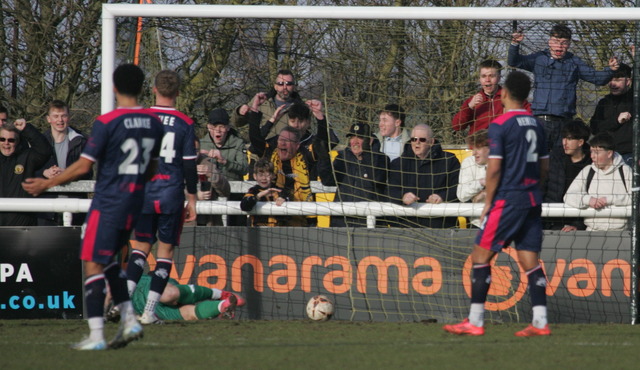 Berridge Leamington makes it 2 0 against Chorley