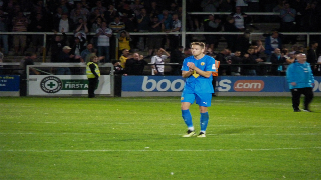 Kieran Dunbar at Hereford